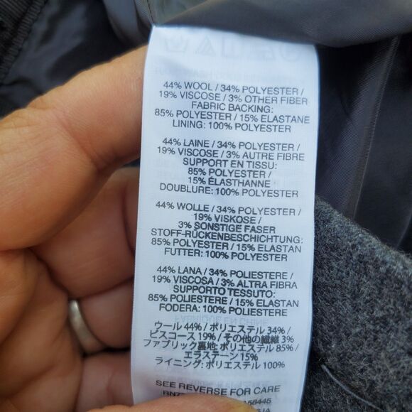 J.Crew Mini Skirt Ruffle/Layered Wool Blend/Double Fabric Heavyweight Size 4 - Picture 6 of 7